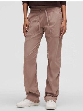 Lululemon NWT Dance Studio Mid-Rise Pant *Regular Twilight Rose Size 10